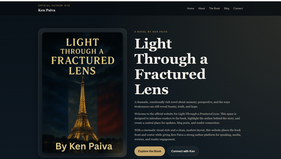 Books by Ken Paiva website thumbnail