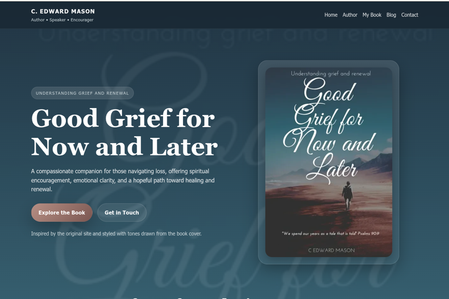 C. Edward Mason website thumbnail