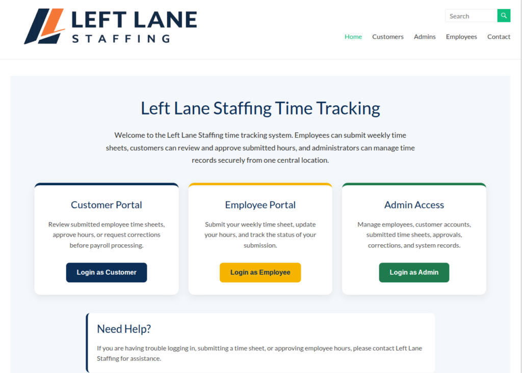 Time Tracking Solution